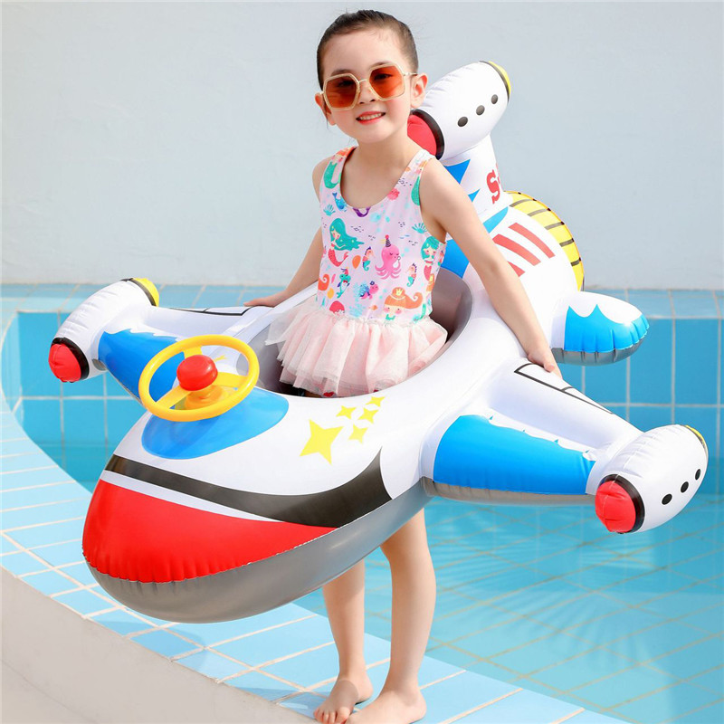 Baby Swimming Circle Airplane  - Baby Products For Summer ulasan dan harga
