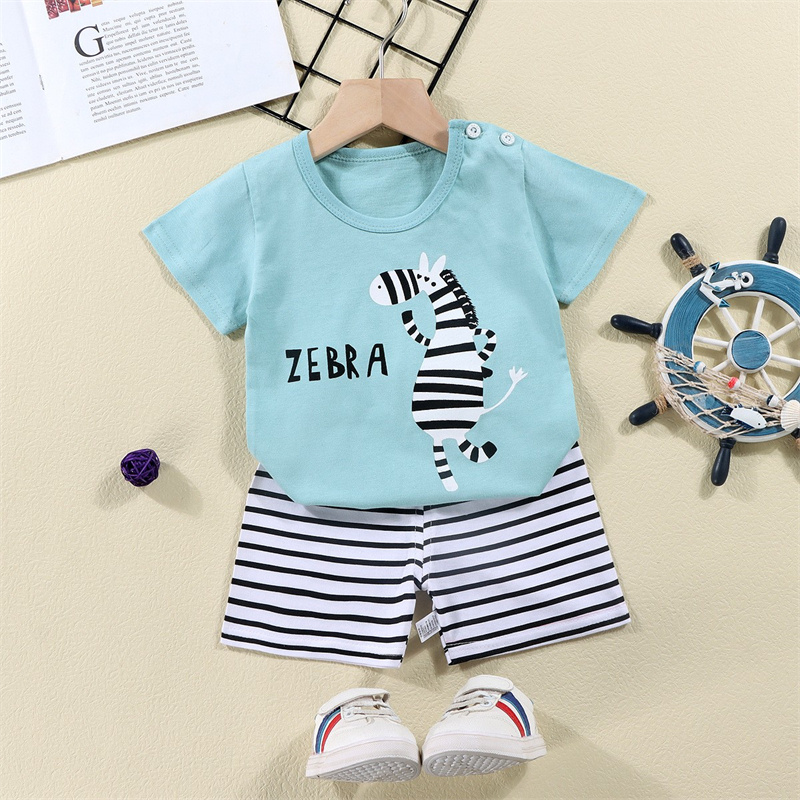 Cotton Tees+Shorts 2-piece Tra - Baby Products For Summer ulasan dan harga