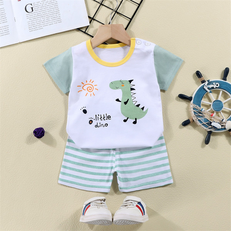 Cotton Tees+Shorts 2-piece Tra - Baby Products For Summer ulasan dan harga