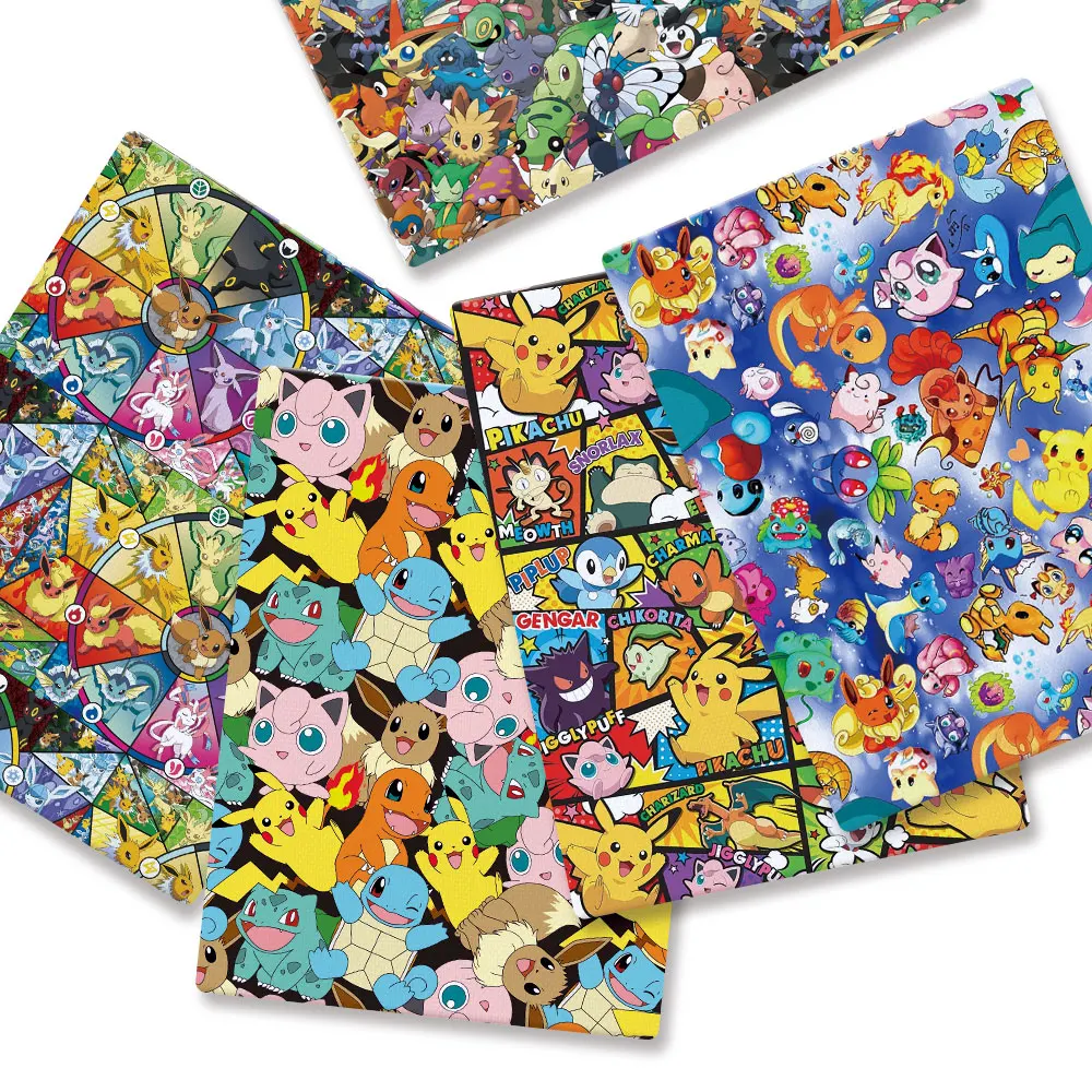 Pokemon Cartoon Fabric140*50cm - Baby Products 1 Year ulasan dan harga