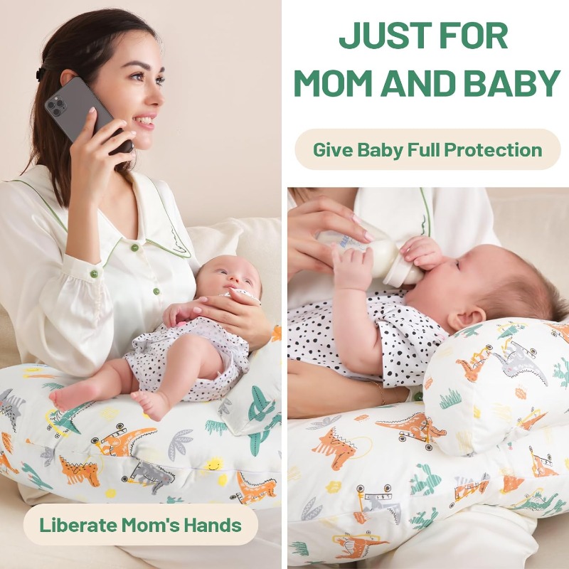 Nursing Pillow with Animal Pri - Nursing Pillow Breastfeeding ulasan dan harga
