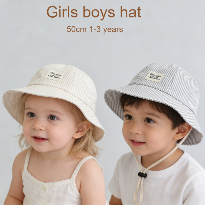 Baby Kids Cute Sun Hat 50cm 1- - Baby Products For Summer ulasan dan harga