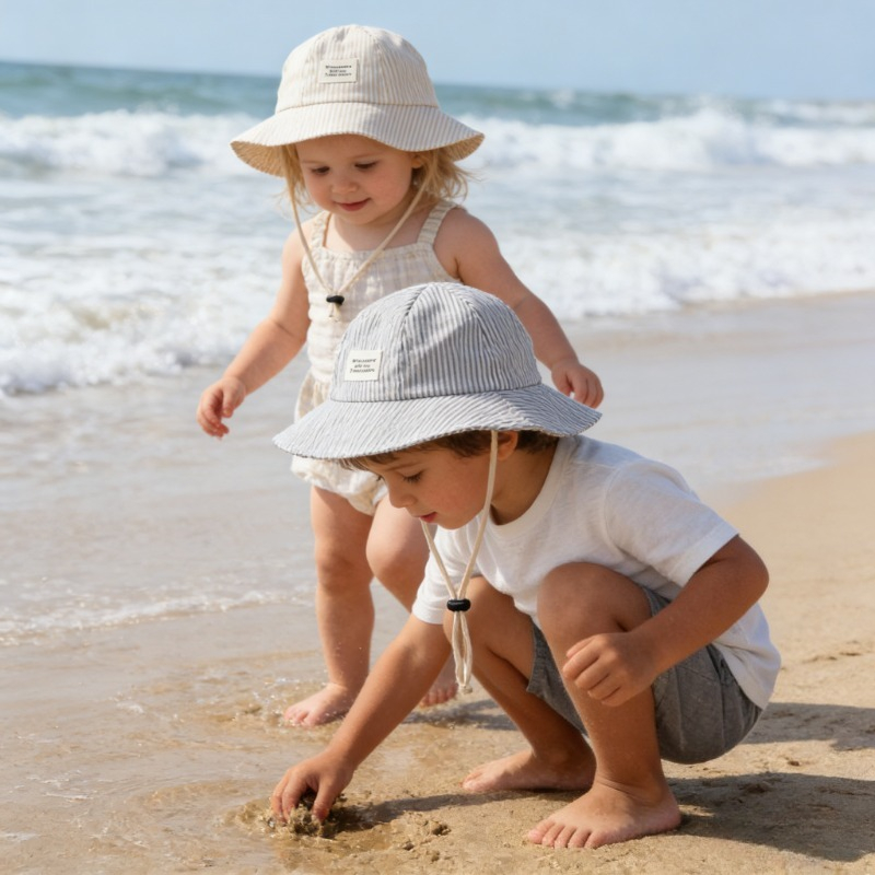 Baby Kids Cute Sun Hat 50cm 1- - Baby Products For Summer ulasan dan harga