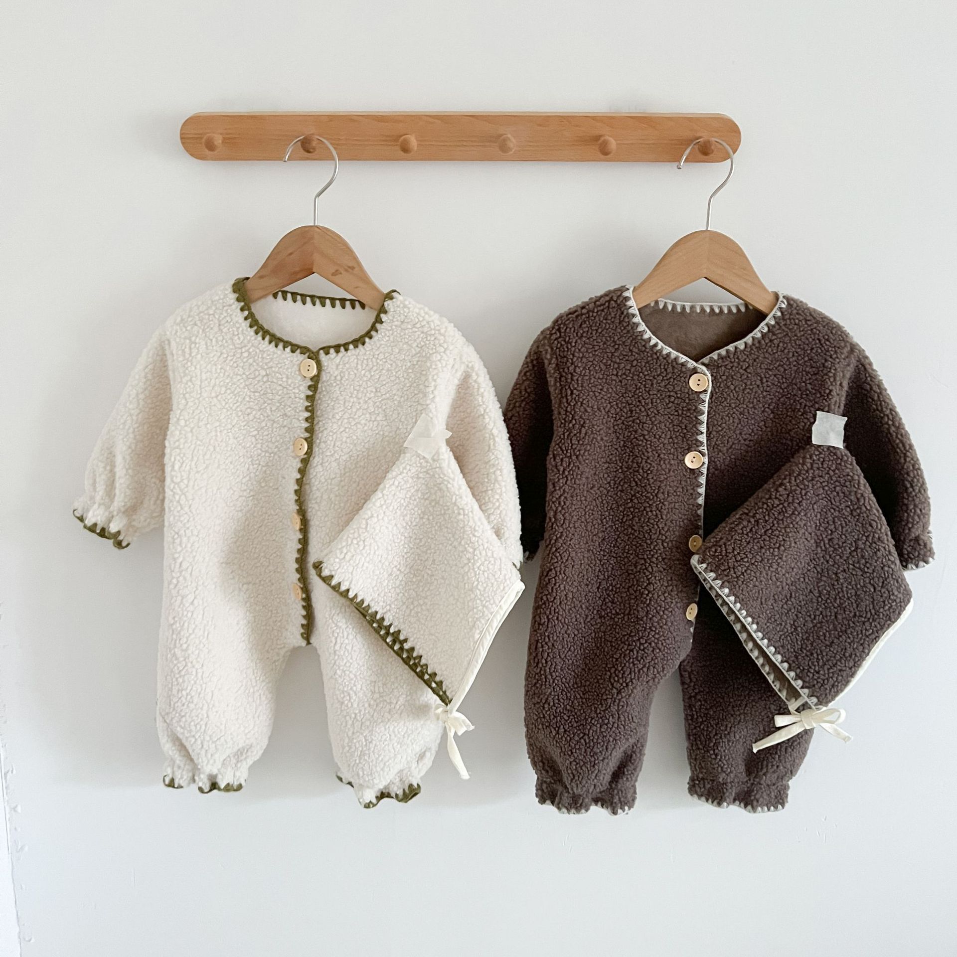 Plush Warm Baby Jumpsuit Rompe - Baby Products Sale ulasan dan harga